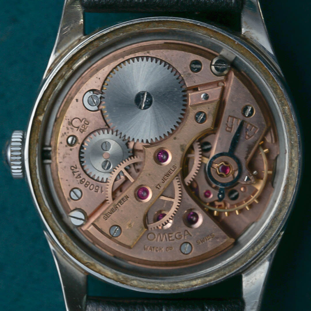 1957 Omega Honeycomb Dial Cal. 420